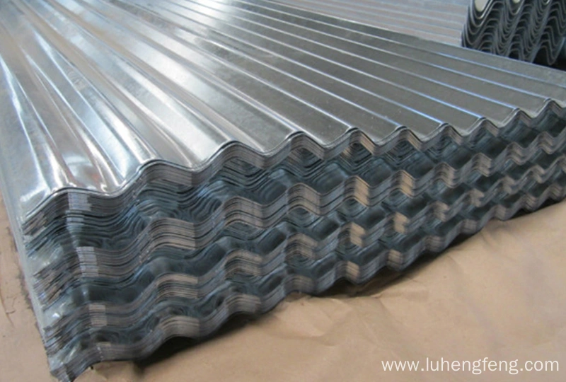 zinc coated lroofing steel corrugated sheet